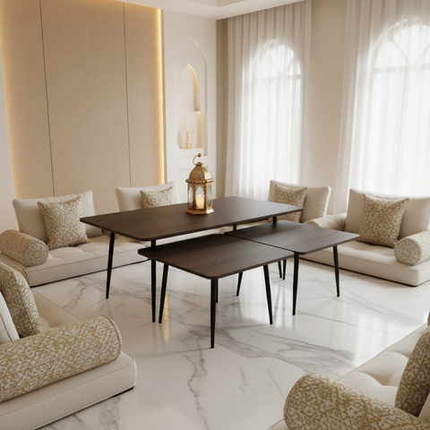 Coffee Table Set (1+2) IH 42 | 120x60x45 & 60x60x45 cm