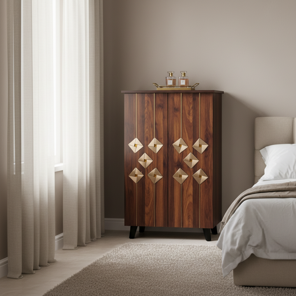Wooden Storage Cabinet IH-2537 | Premium Office Storage Dubai, Abu Dhabi & UAE