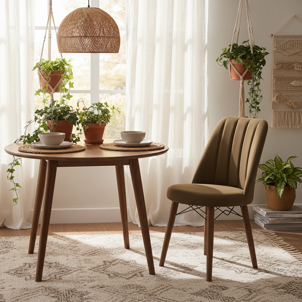 Dining Chair IH-209 | Premium Wooden Chair for Home & Office UAE