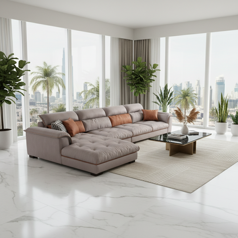 Corner Sofa IH CS-1157 | Premium L-Shape Sectional Sofa UAE
