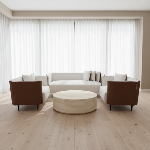 PU Sofa Set 3+1+1 | Premium Living Room Sofa | INFINI HOMES UAE