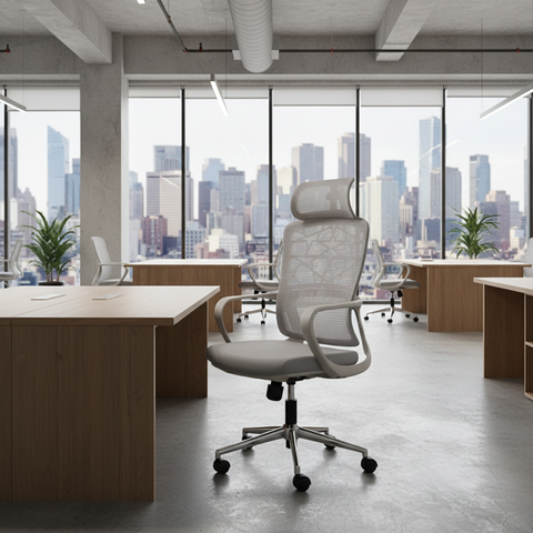 Office Chair IH 4103HR - Premium Ergonomic Seating for UAE Offices