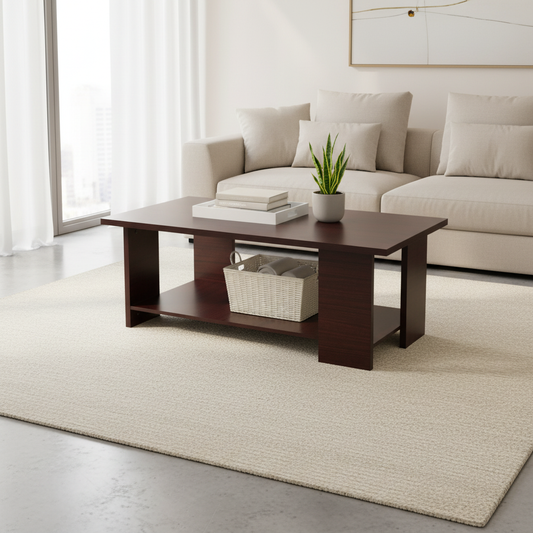 Coffee Table IH 4120 | Mahogany 120×60×45 cm – INFINI HOMES UAE