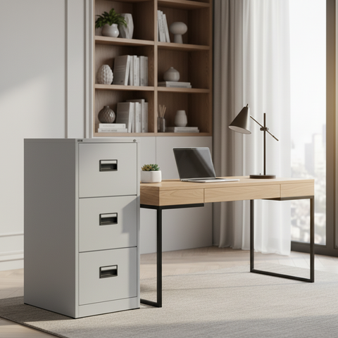 GO Vertical Filing Cabinet 4 Drawer | Model GO-CVFC-4D (KDAC4) – UAE