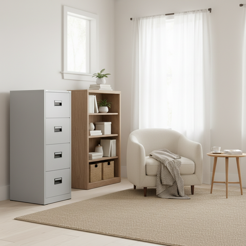 GO Vertical Filing Cabinet 4 Drawer | Model GO-CVFC-4D (KDAC4) – UAE