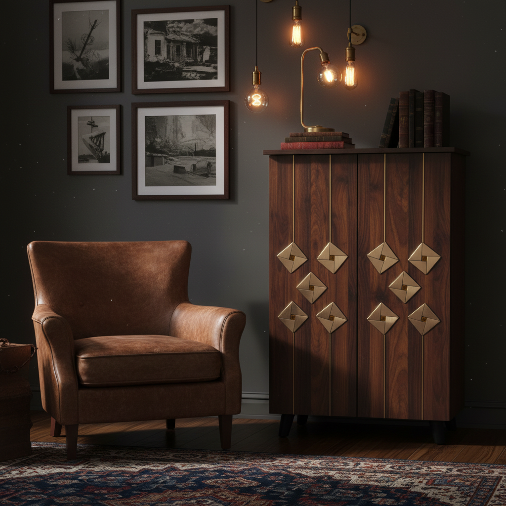 Wooden Storage Cabinet IH-2537 | Premium Office Storage Dubai, Abu Dhabi & UAE
