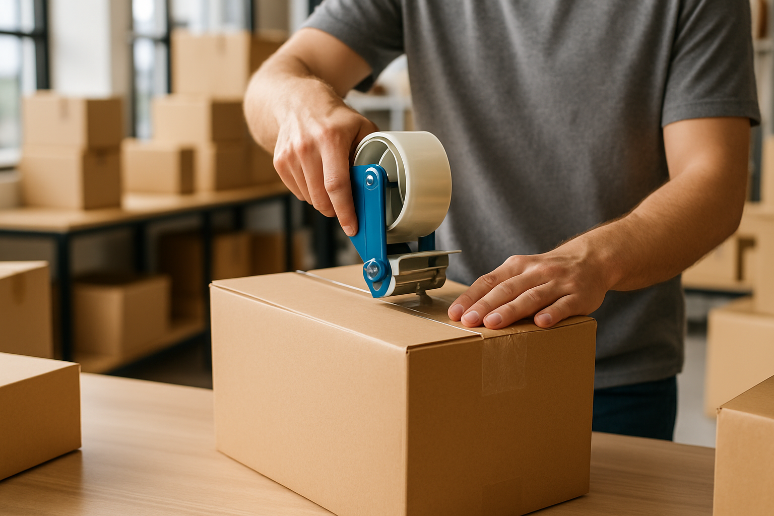 INFINI HOMES Packing Tape UAE - 36 Rolls Heavy Duty BOPP