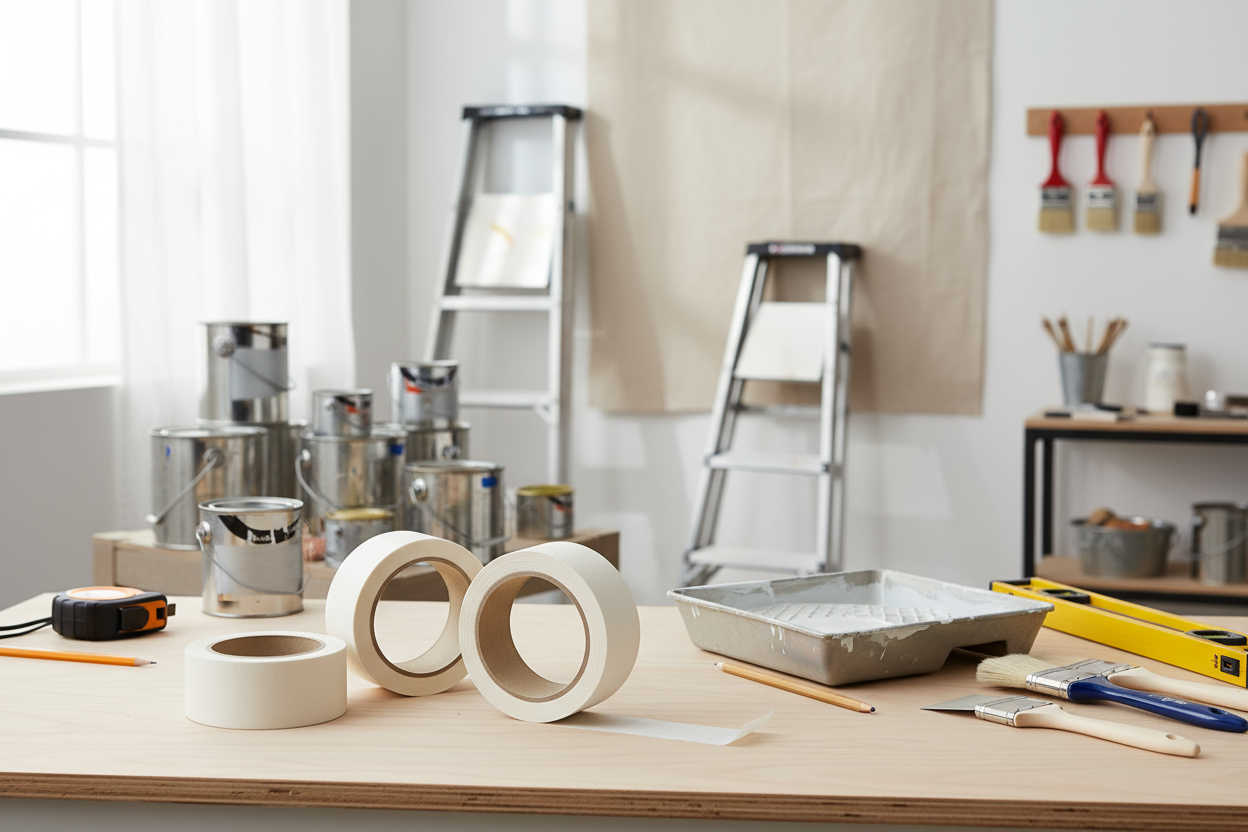 Professional Masking Tape UAE - Premium Quality Residue-Free Adhesive Tape Dubai