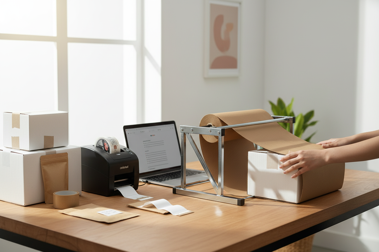 Corrugated Wrap Roll 1.3m x 10kg Brown - UAE Packaging Supplies | Bubble Wrap Alternative Dubai