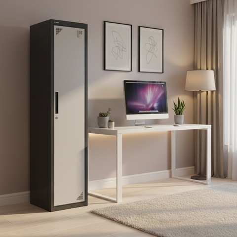 GO 1 Tier Steel Locker | Model GO-T1 (FYD-G001) | H185 × W38 × D45 cm