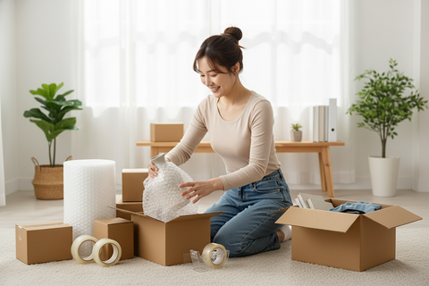 Premium Packaging Combo UAE - Bulk Packing Tape & Moving Boxes Dubai | Best Shipping Supplies