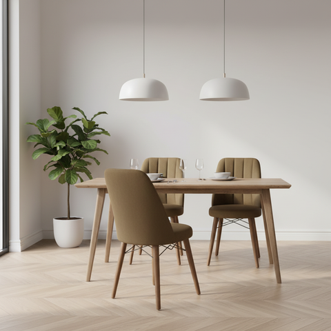 Dining Chair IH-209 | Premium Wooden Chair for Home & Office UAE