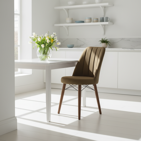 Dining Chair IH-209 | Premium Wooden Chair for Home & Office UAE