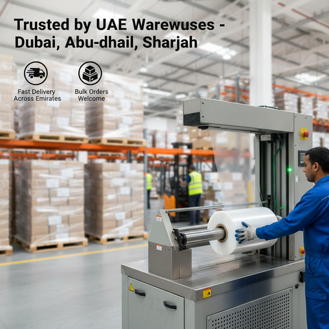 Stretch Film Machine Grade T20 - 500mm x 1700m | INFINI HOMES UAE