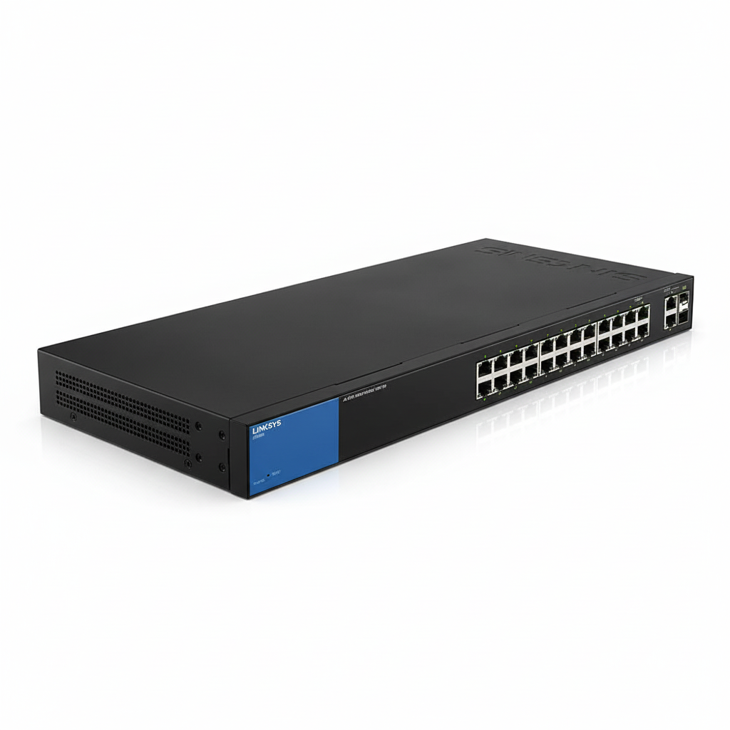 Linksys LGS328C 24-Port Managed Gigabit Ethernet Switch with 4 10G SFP+ UAE | Dubai Abu Dhabi Sharjah Ajman Umm Al Quwain Ras Al Khaimah Fujairah | UAE-Wide Delivery