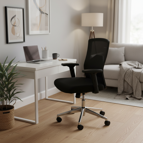 Office Chair Black IH 812 M WHT | Premium Ergonomic Seating UAE