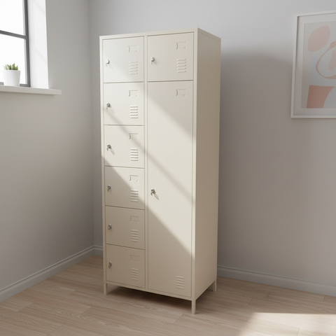 Metal 8 Door Duplex Locker IH 2L-8D | Steel Storage Locker UAE