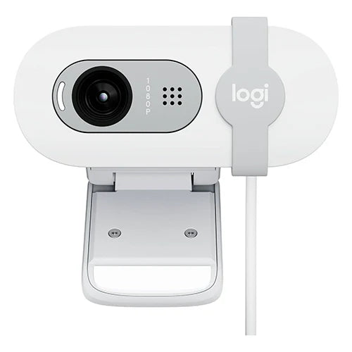 Logitech Brio 100 Full HD 1080p Webcam Off-White | UAE Delivery to Dubai, Abu Dhabi & All Emirates
