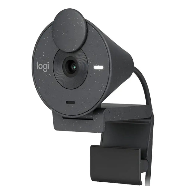 Logitech Brio 300 Full HD Webcam – 1080p USB-C with Privacy Shutter | UAE Delivery