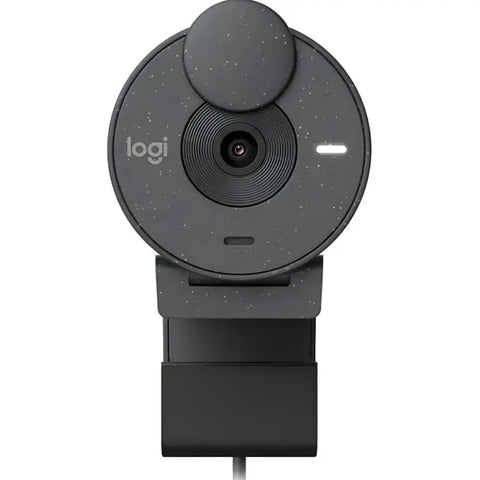 Logitech Brio 300 Full HD Webcam – 1080p USB-C with Privacy Shutter | UAE Delivery