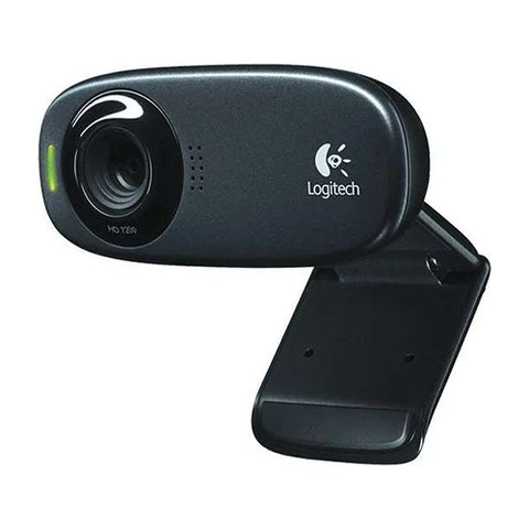 Logitech C310 HD Webcam Black | 720p Video Calling for UAE Offices