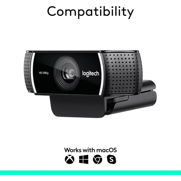 Logitech C922 Pro Stream Webcam 1080p HD – UAE Delivery to Dubai, Abu Dhabi & All Emirates