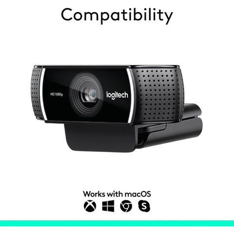 Logitech C922 Pro Stream Webcam 1080p HD – UAE Delivery to Dubai, Abu Dhabi & All Emirates
