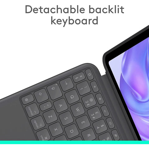 Logitech Combo Touch iPad Pro 11-inch (M4) 2024 Keyboard Case Graphite UAE | Detachable Backlit Keyboard