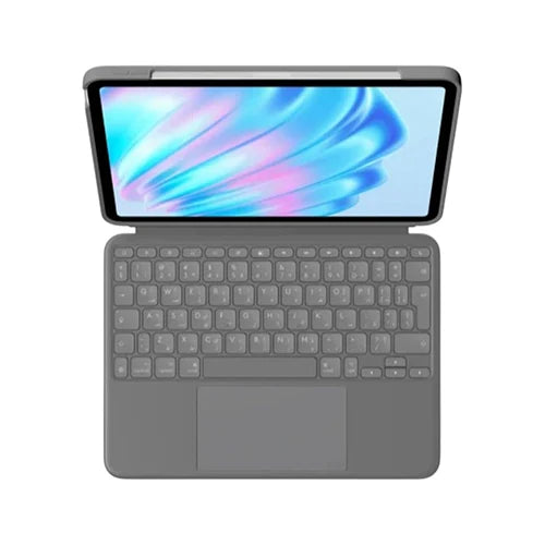 Logitech Combo Touch Keyboard Case for iPad Air 11-inch (M2 & M3) Oxford Grey | UAE Delivery