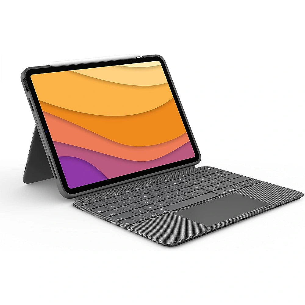 Logitech Combo Touch Keyboard Case for iPad Air 4th & 5th Gen – Backlit Keyboard & Trackpad | UAE Delivery