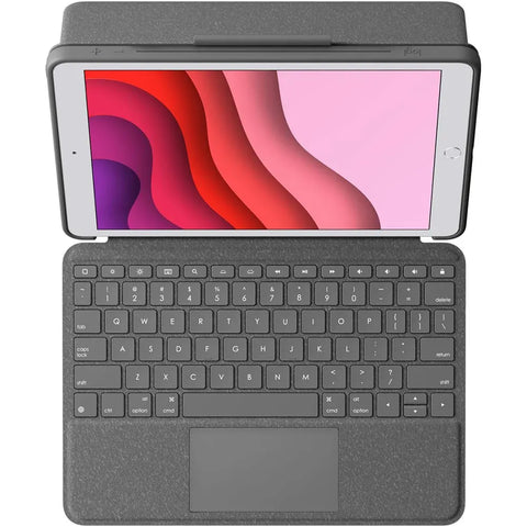 Logitech Combo Touch Keyboard iPad Air Case (7th, 8th, 9th Gen) UK QWERTY – UAE Delivery
