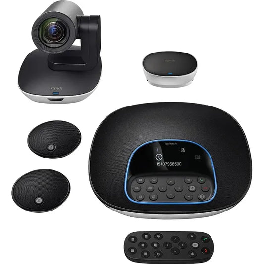 Logitech Group Video Conferencing System with Expansion Mics – UAE