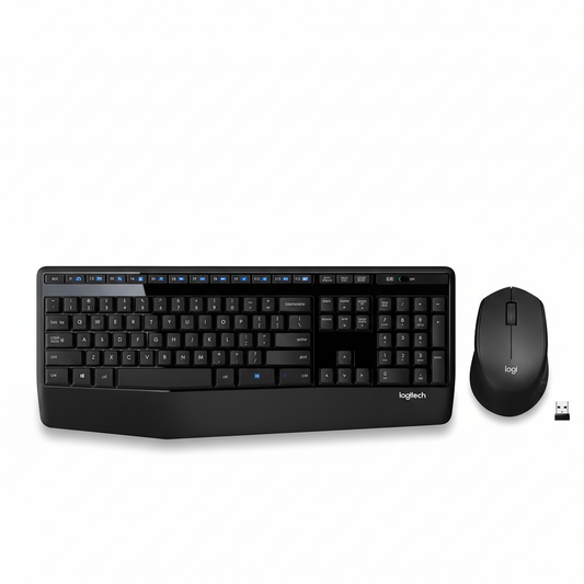 Logitech MK345 Wireless Keyboard and Mouse Combo UAE | Dubai, Abu Dhabi, Sharjah, Ajman, Fujairah, Ras Al Khaimah & Umm Al Quwain
