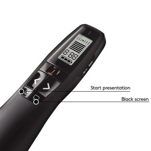 Logitech R800 Wireless Presenter with Green Laser Pointer UAE | 100ft Range