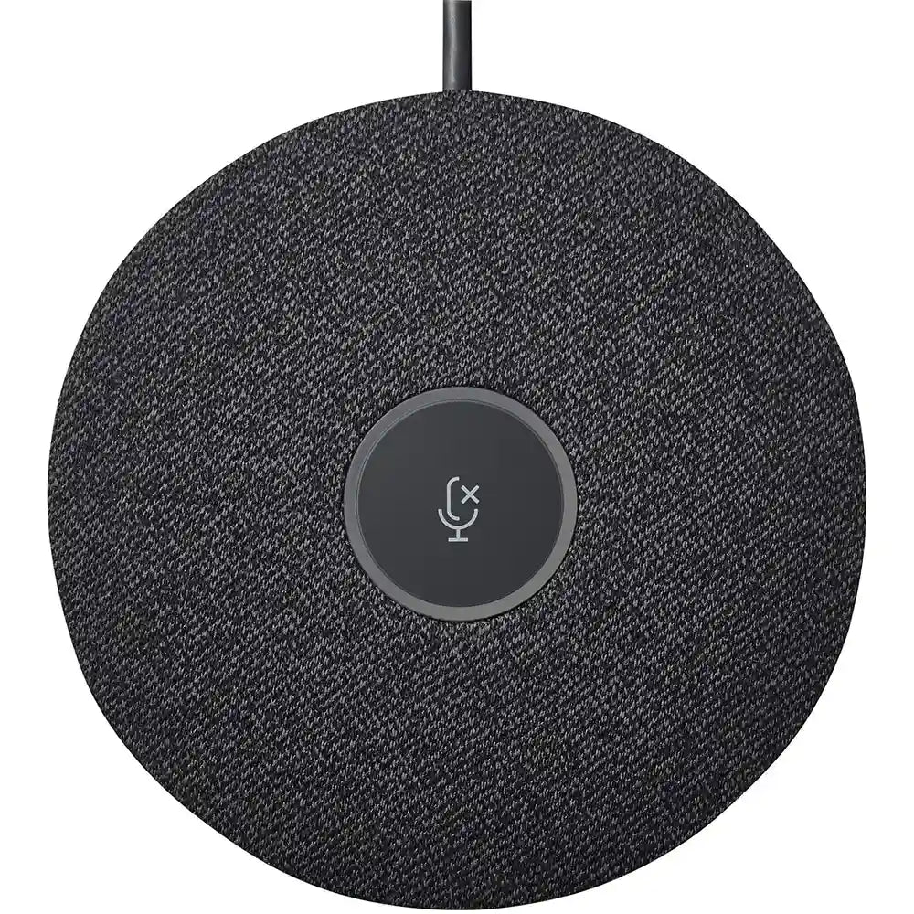 Logitech Rally Mic Pod Graphite Table Microphone UAE | Professional Conference Audio Dubai