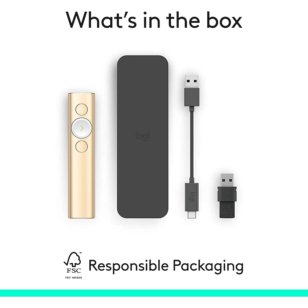 Logitech Spotlight Presentation Remote – Wireless Presenter UAE | Dubai, Abu Dhabi, Sharjah Delivery