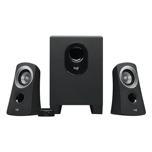 Logitech Z313 Speaker System with Subwoofer Black | 50W 2.1 Speakers UAE