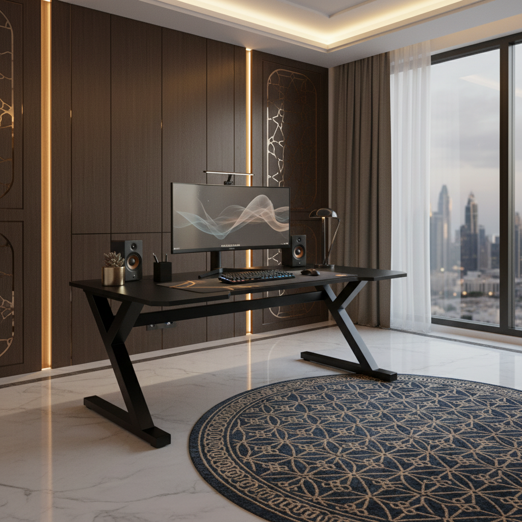 Gaming Table Black IH 300 BLK | Premium Office Gaming Desk UAE