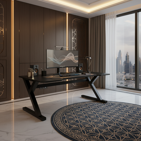 Gaming Table Black IH 300 BLK | Premium Office Gaming Desk UAE