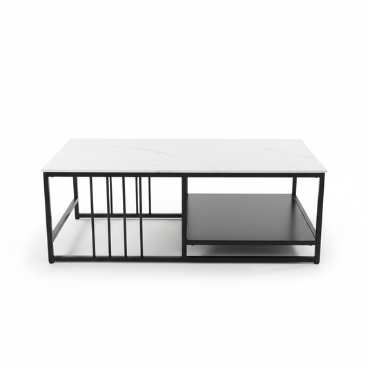Coffee Table IH 7905-WT | Modern White Coffee Table Dubai