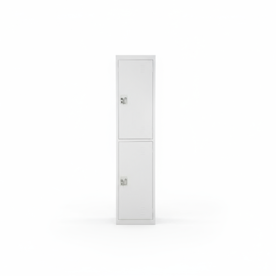 INFINI HOMES 2-Tier Steel Storage Locker Cabinet - UAE Wide Delivery