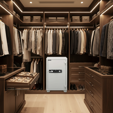 Eagle ES-100 Fire-Resistant Safe – Digital + Key Lock System