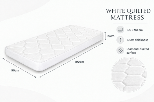 INFINI HOMES Medical Mattress - UK Single (90W X 190L X 10H)