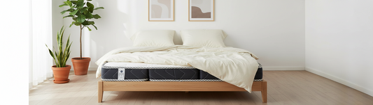 INFINI HOMES High Density Foam White Mattress - 90x190x10cm Folding