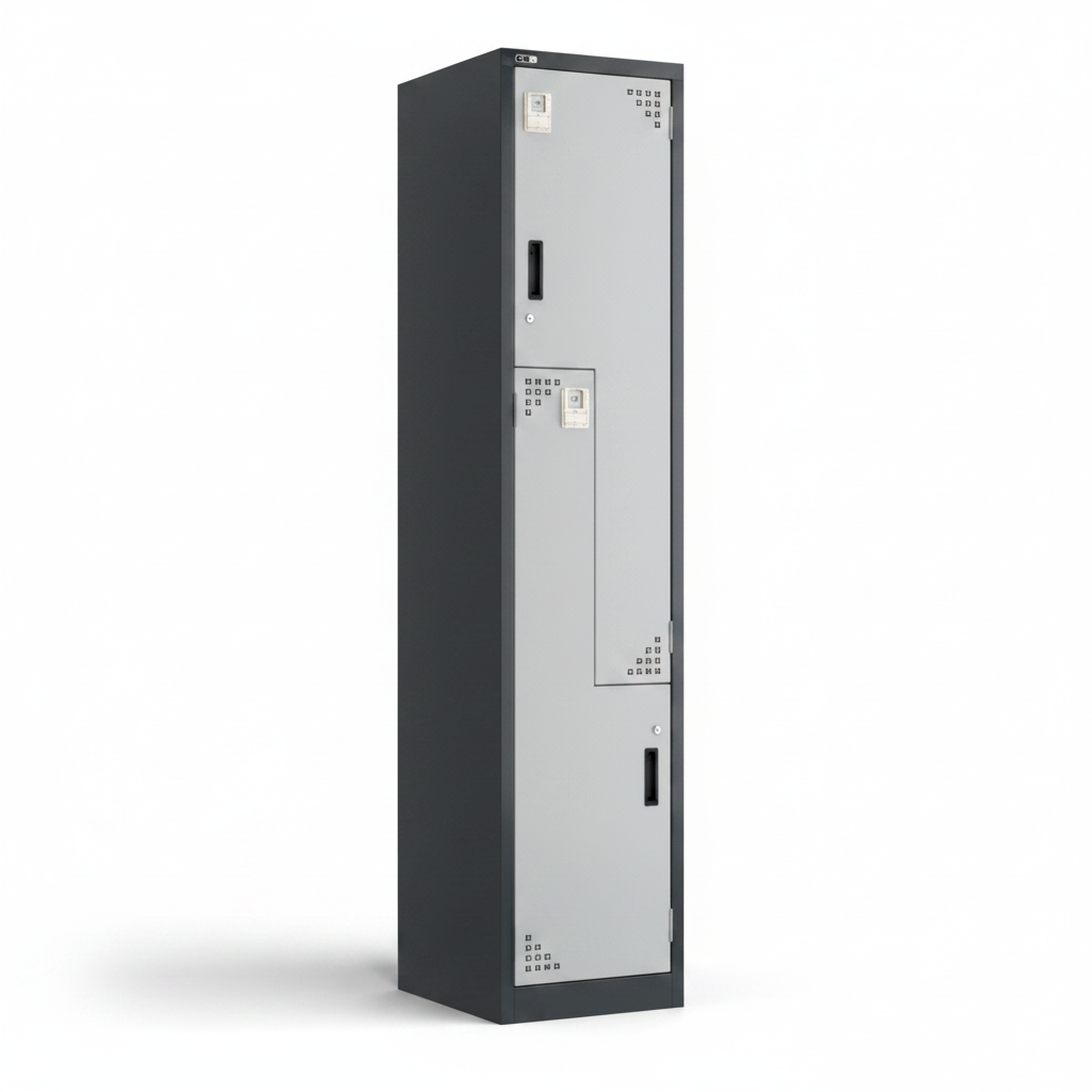 GO Z Steel Locker GO-Z2 (GSL380SG) | H184 × W38 × D45.5 cm – UAE