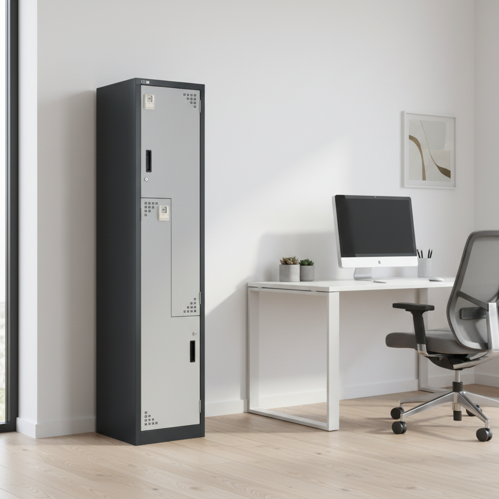 GO Z Steel Locker GO-Z2 (GSL380SG) | H184 × W38 × D45.5 cm – UAE