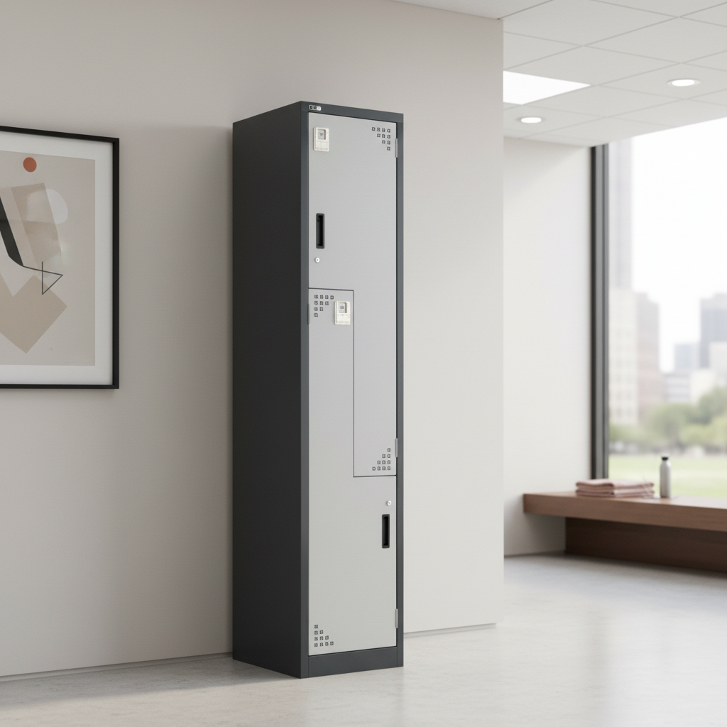 GO Z Steel Locker GO-Z2 (GSL380SG) | H184 × W38 × D45.5 cm – UAE
