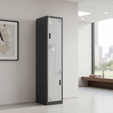GO Z Steel Locker GO-Z2 (GSL380SG) | H184 × W38 × D45.5 cm – UAE