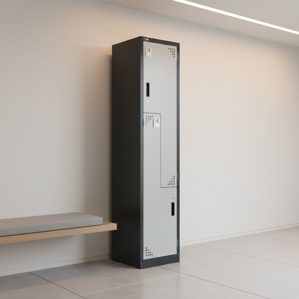 GO Z Steel Locker GO-Z2 (GSL380SG) | H184 × W38 × D45.5 cm – UAE