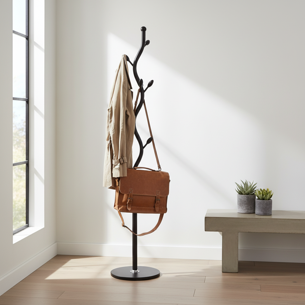 Marble Base Coat Hanger IH 7067 | Premium Coat Stand Dubai UAE